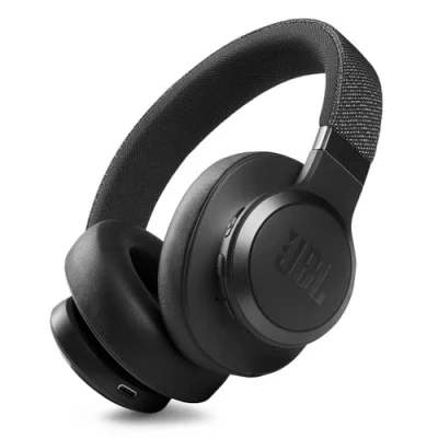 Image de JBL Live 660NC Casque audio supra auriculaire sans fil Écouteurs Bluetooth avec réduction de bruit et commande pour appels Autonomie jusqu&#039;à 50 heures Noir