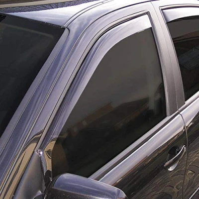Image de Déflecteurs latéraux Noir compatible avec Suzuki Swift 3 portes 2010 2017