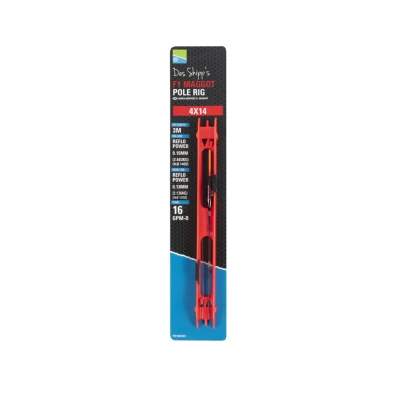 Image de Preston F1 Maggot Pole Rig (3m) Taille : 4x10