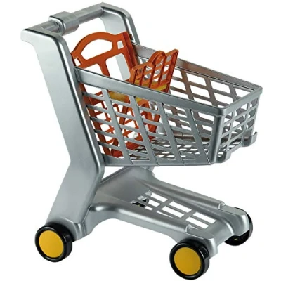 Image de Theo Klein 9690 Chariot de supermarché I avec siège Rabattable pour poupée Plastique qualité supérieure Jouet Enfants à partir 2 Ans