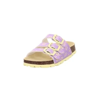 Image de Superfit Fussbettpantoffel Mule, Violet Jaune 8520, 25 EU