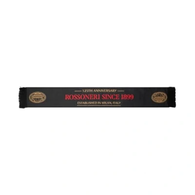 Image de AC Milan Écharpe officielle, acrylique, produit officiel, différents designs et inscriptions, Noir, taille unique