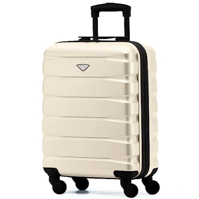 Image de Flight Knight Bagage Cabine Leger a 4 Roues en ABS Approuve par Plus De 30 Compagnies Aeriennes, Dont Air France, easyJet et Ryanair (Priority) 55x40x20cm