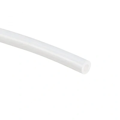 Image de sourcing map Tuyau flexible eau air en caoutchouc de silicone translucide tube pour pompe transfert 4mm ID X 8mm OD 3.3&#039;