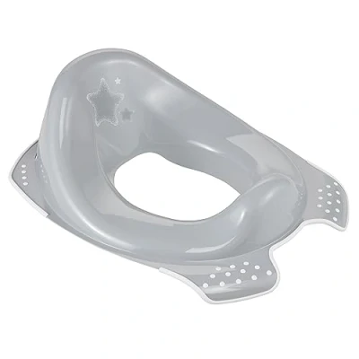 Image de Keeeper Étoile Siège Réducteur De Toilette pour Bébé, 18 Mois à 4 Ans env., Anti Dérapant, Ewa, Gris