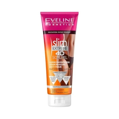 Image de Eveline Cosmetics Slim Extreme 4D Sérum Ultra Concentré Réducteur de Graisse avec Technologie SCALPEL SHAPE DESIGNER 250ml
