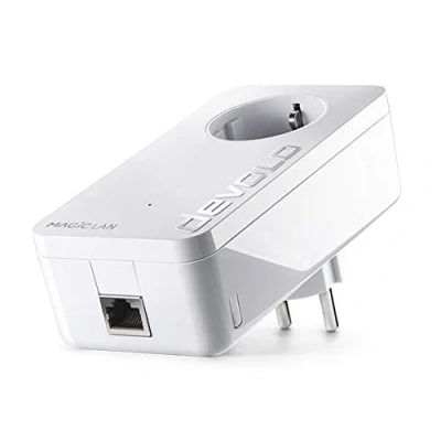 Image de devolo, 8252, Magic AA82 Adaptateur LAN 36892 (2400 mbpsPowerline + 1 x LAN)