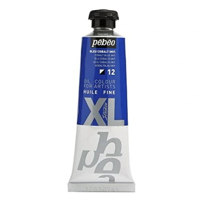 Image de Pébéo Huile Fine XL 37 ml Peinture à l’Huile Bleu Cobalt