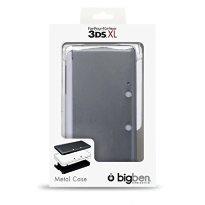 Image de BigBen Interactive 3DSXLCASEMETAL Metal CASE Rangement Console compatible Nintendo 3DS XL Coloris Assortis
