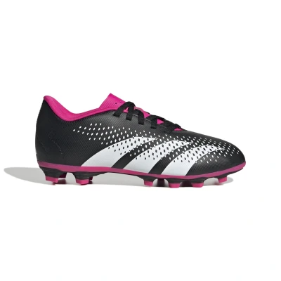 Image de adidas Predator Accuracy.4 FxG Chaussures de Football, Cblack/Ftwwht/Teshpk, 36 2/3 EU