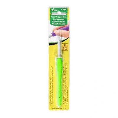 Image de Clover Amour Crochet 6,5 mm CL1053, Vert