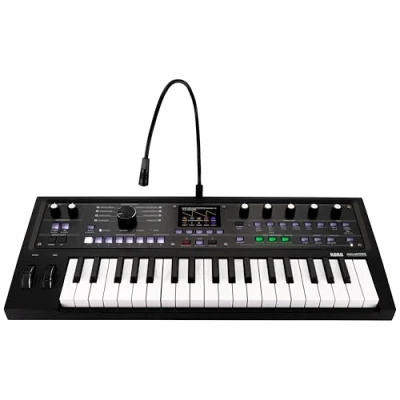 Image de Korg microKORG 2 Synthétiseur Analogique 37 Touches et Processeur Vocal Édition limitée noire