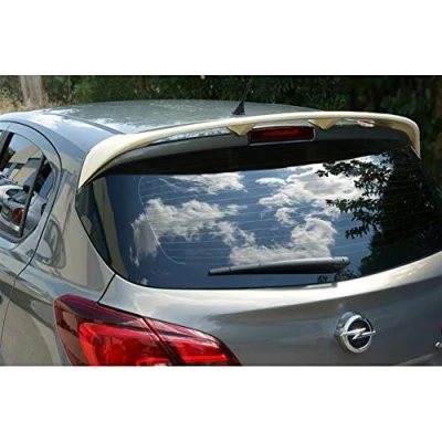 Image de AUTO STYLE Becquet de toit compatible avec Opel Corsa E 5 portes 2014 (PU)