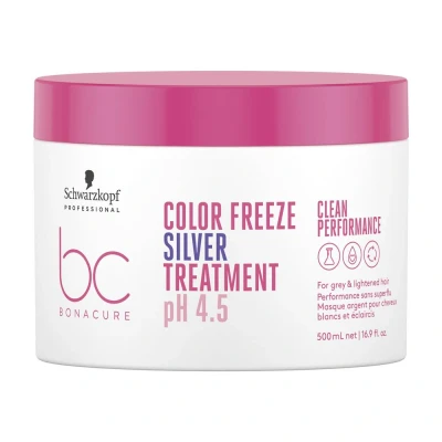 Image de Schwarzkopf Masque BonaCure Clean Performance Color Freeze Silver Treatment pH 4.5
