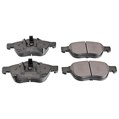Image de BLUE PRINT ADT342132 Jeu de plaquettes frein Essieu avant avec indicateur d&#039;usure tôle anti bruit, clip piston