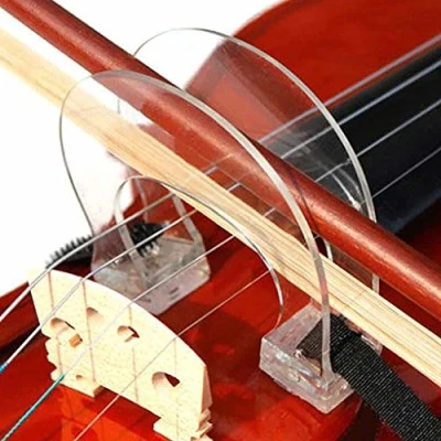 Image de Règle de violon réglable pratique, collimateur portable, correcteur d&#039;arc violon, portable pour la formation accessoire outil(1/2 4/4 for violin)
