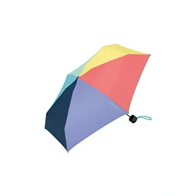 Image de ESPRIT Parapluie de poche au design multicolore, Combinaison 95 cm
