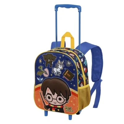 Image de Karactermania Harry Potter Crest 3D MINI Valise à roulettes pour enfants, Taille: One Size, Naranja