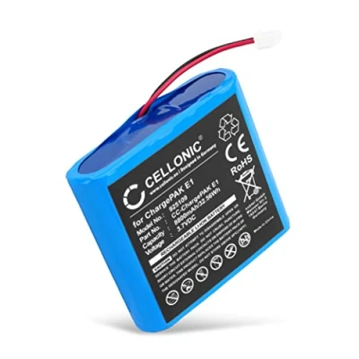 Image de CELLONIC® Batterie ChargePAK E1, VL 60924 8800mAh pour Pure Evoke 1S / 2S Flow/Mio/Sensia/Verona Accu Rechange ou Remplacement Radio Portable
