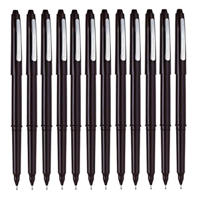 Image de Helit H2512395 Lot de 12 feutres Fineliner The Penxacta Épaisseur du trait 0, 5 mm, Couleur d&#039;écriture Noir