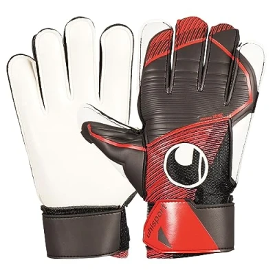 Image de uhlsport Powerline Starter Soft Gants de Gardien But Football pour Enfants et Hommes, But, avec Fixation Le Poignet Tissu Respirant