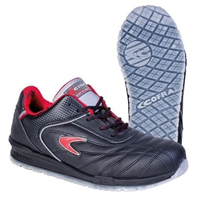 Image de COFRA Mixte Chaussures de s curit Meazza S1 P SRC Taille 41, Noir, 41 EU