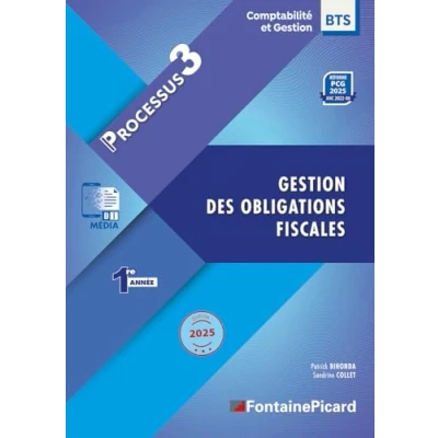 Image de Gestion des obligations fiscales BTS CG 1re année: Processus 3
