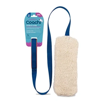 Image de Chase &amp; Crinkle Coachi, Pour jeux de poursuite, tout doux, léger, sûr et amusant, dressage avec récompense, rappel, stop morsures mâchonnements, idéal l’agilité. chiens chiots