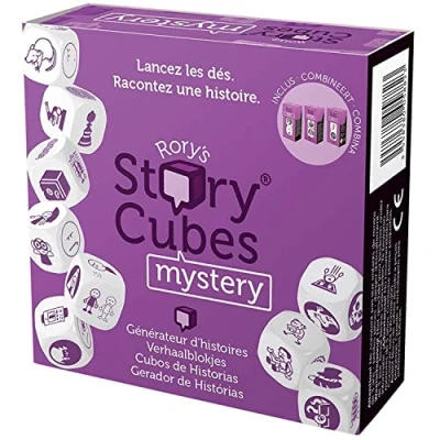 Image de Zygomatic Story Cube : Mystery multilingue, ASMRSC29ML1, Multicolore