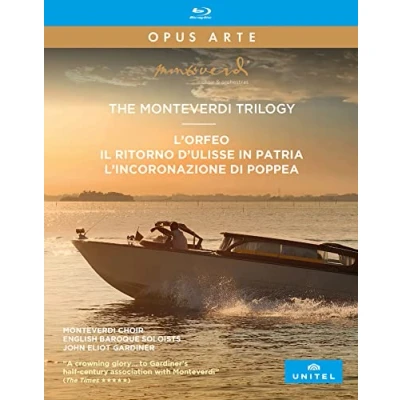 Image de Monteverdi : La Trilogie. Adam, Zanassi, Blazikova, Richardot, Gardiner, Rooke. [Blu Ray]