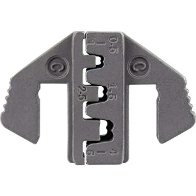 Image de TOOLCRAFT PLE 0C Accessoires de sertissage pour connecteur plat Ouverture serrage: 0.5 à 6 mm² adapté marque (p