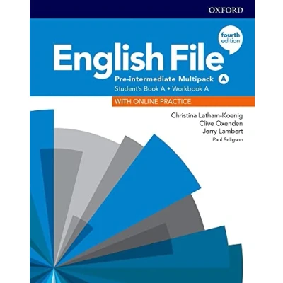 Image de English File 4 Th Ed: Pre Intermediate. Student&#039;s Book/Workbook Multi Pack A