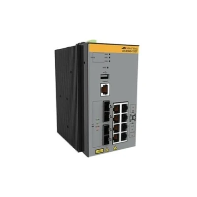 Image de Allied Telesis AT IE340 12GP 80 Géré L3 Gigabit Ethernet (10/100/1000) Connexion Ethernet, supportant l&#039;alimentation via ce port (PoE) Gris Neuf