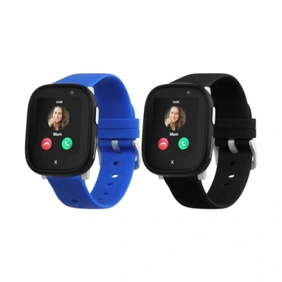 Image de kwmobile Bracelet Compatible avec Xplora X6 Play Set 2x de Rechange en TPU Taille S pour Fitness Tracker