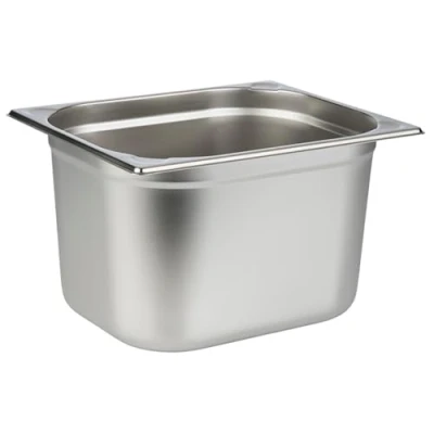 Image de APS 81208 récipient GN 1/2, gastronorme en acier inoxydable/dimensions 265 x 325 mm/hauteur 200 mm/volume 11.65 litres