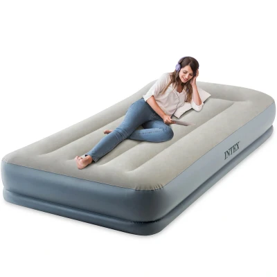Image de Intex 64116ND Support de Coussin Double avec lit Gonflable en Fibre Tech RP 99 x 191 30 cm
