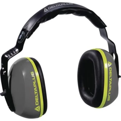 Image de Delta PLus Casque de travail anti bruit SNR 26 dB Paillettes en ABS Arceau réglable flexible rembourré Delaplus Interlac Light