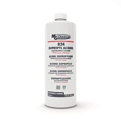 Image de MG Chemicals Alcool Isopropylique Nettoyant pour Électronique Liquide, bouteille de 945 mL