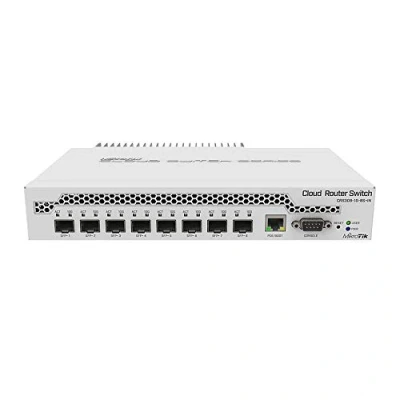 Image de Mikrotik CRS309 1G 8S+ Géré Gigabit Ethernet (10/100/1000) Connexion Ethernet, supportant l&#039;alimentation Via ce Port (PoE) Blanc