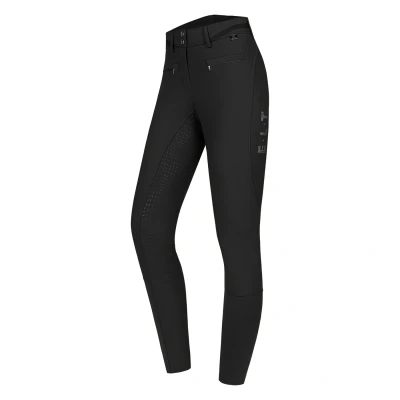 Image de ELT Pantalon d&#039;Équitation Maja Glam Curved Taille Haute Noir EU 46