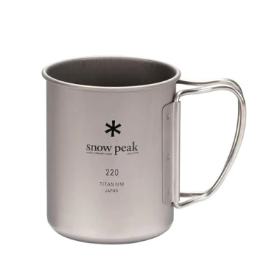Image de Snow Peak Tasse en titane à paroi unique 220