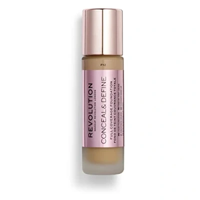 Image de Makeup Revolution, Conceal &amp; define, Fond de Teint, F12, 23ml