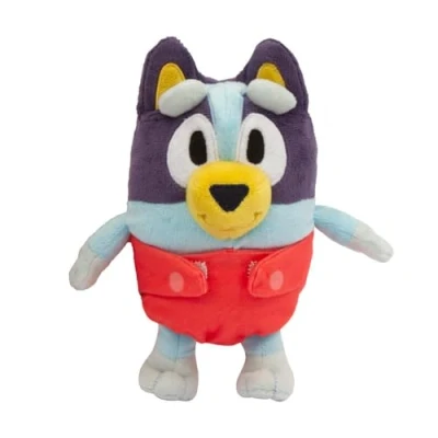 Image de Giochi Preziosi Bluey Pelouche 20 cm Doux et très détaillé représentant en Version été avec Maillot de Bain, pour Enfants à partir 3 Ans