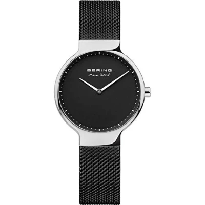 Image de BERING Femmes Analogique Quartz Max René Collection Montre avec Bracelet en Acier Inoxydable &amp; Verre Saphir 15531 102