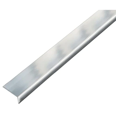 Image de Alberts 488628 Cornière autoadhésive aluminium, design chromé 1000 x 25 15 mm
