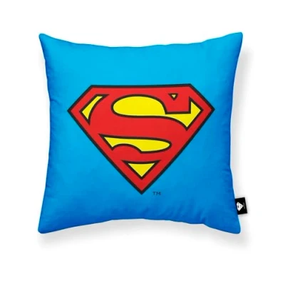 Image de BELUM Housse de Coussin 100% Coton Superman A 45 x cm, Douce, différentes Tailles, Multicolore
