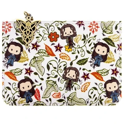 Image de Aragorn &amp; Arwen Lord of The Rings Arbre Blanc Gondor Porte Monnaie/Portefeuille avec Poche à Monnaie Zippée, ID Carte,