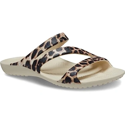 Image de Crocs Sandales Kadee II W pour femme, Blanc d&#039;hiver multicolore, 36/37 EU