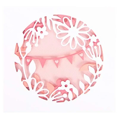 Image de Sizzix decoupe Bigz 664974 Fenêtre cathédrale par Tim Holtz Scrapbooking, Matrice Plastique ABS, Bois Conforme aux Normes CARB, Lame en Acier, Mousse d&#039;éjection Durable, Multicolor, Taille unique