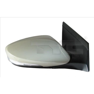 Image de Rétroviseur extérieur Tyc 313 0084 gauche avec couche d&#039;apprêt Rabattable électriquement, chauffant, mémoire HYUNDAI: i30 II 3/5 portes
